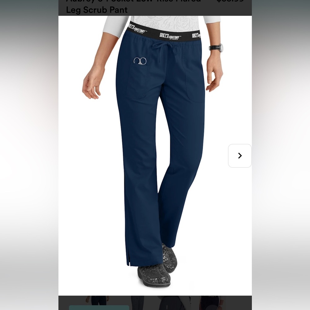 Grey’s Anatomy by Barco Scrub Pants XS in Indigo *Washed, never worn*
